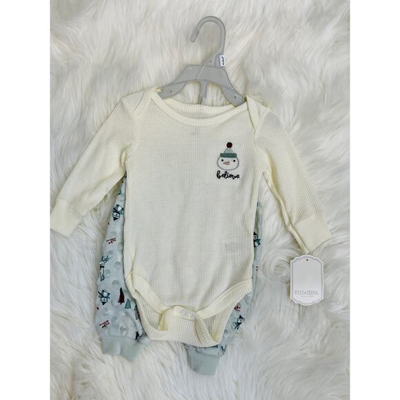 NWT Kyle & Deena Believe Snowman Set - Picture 1 of 4